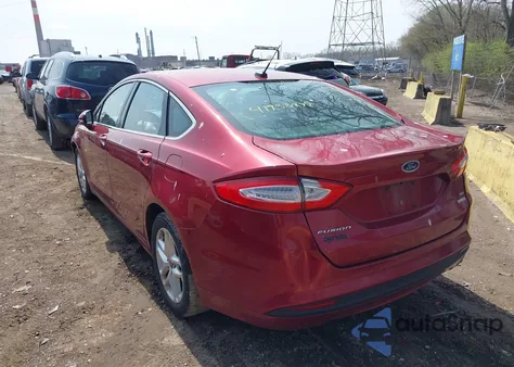 2016 Ford Fusion Se from USA, damaged, VIN 3FA6P0HD3GR211626